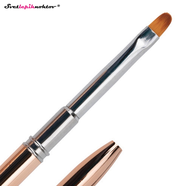 Gel čopič METAL - OVAL 6