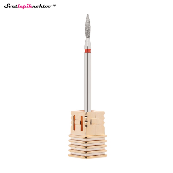 Diamantni nastavek FLAME rdeč ø 2,1 mm