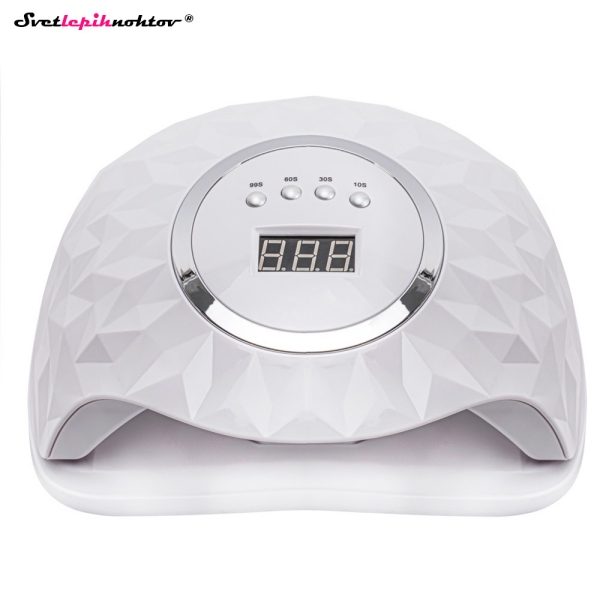 2 x UV/LED LUČKA DIAMOND - Bela