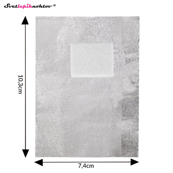 REMOVER FOIL 100 kom - folije za odstranjevanje soak-off materiala