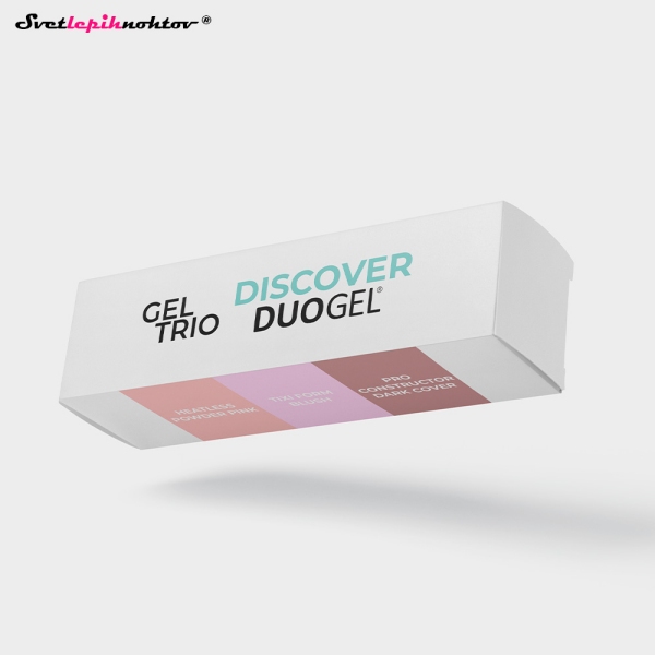 GEL TRIO - DISCOVER DUOGEL, set treh gradilnih gelov