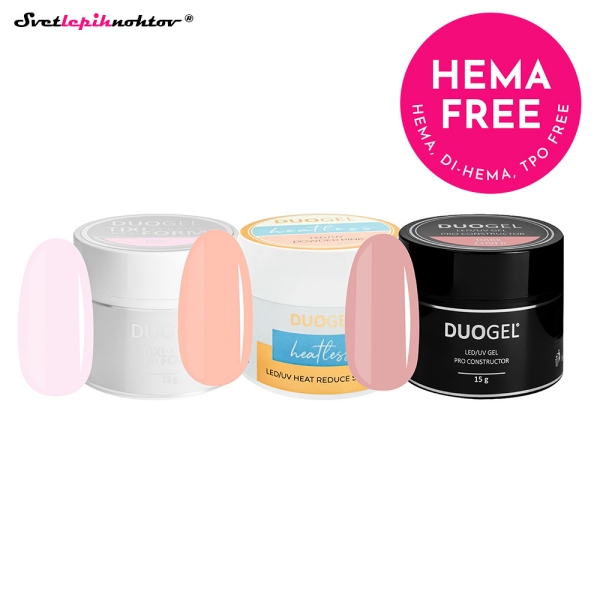GEL TRIO - DISCOVER DUOGEL, set treh gradilnih gelov