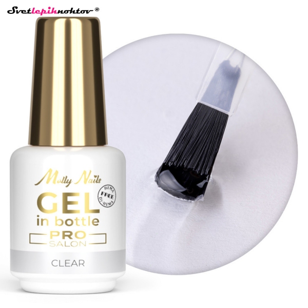 GEL IN BOTTLE - Clear