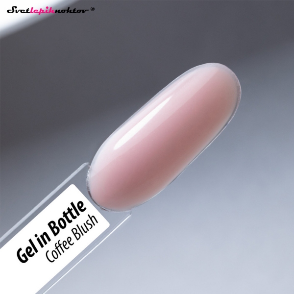 GEL IN BOTTLE - Coffee Blush