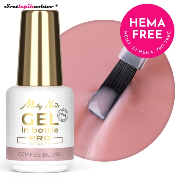GEL IN BOTTLE - Coffee Blush