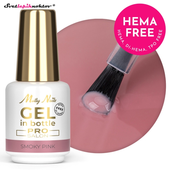 GEL IN BOTTLE - Smoky Pink