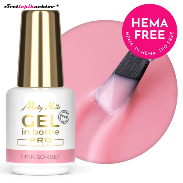 GEL IN BOTTLE - Pink Sorbet