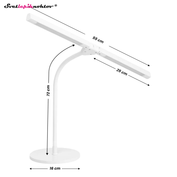 Namizna svetilka GLOW DUAL