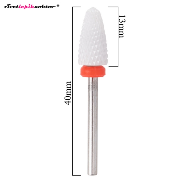 Keramični nastavek OVAL rdeč ø 6,0 mm