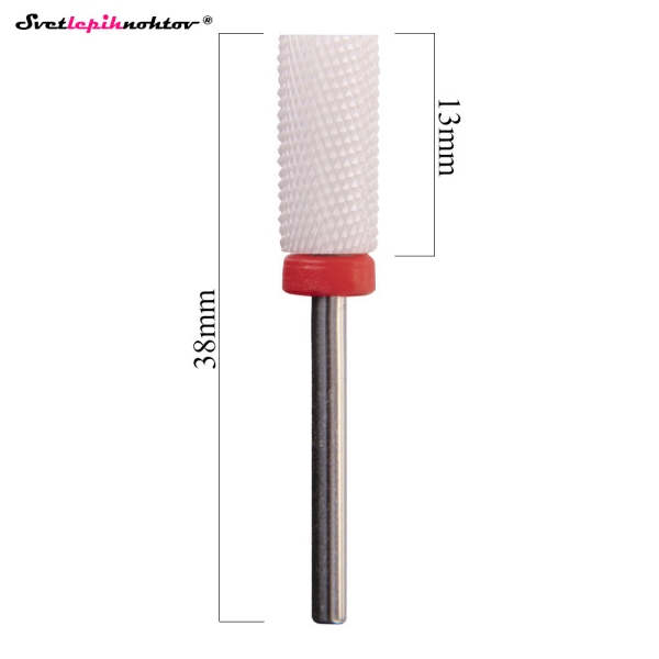 Keramični nastavek VALJ rdeč ø 6,0 mm