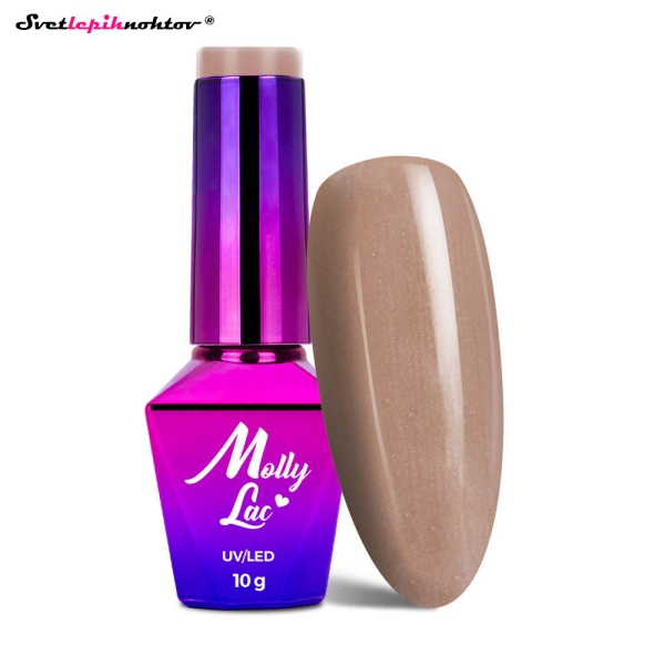 MOLLY NAILS NUDES gel lak 211 - Terracotta