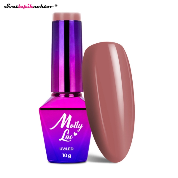 MOLLY NAILS AUTUMN gel lak 526 - Caramel