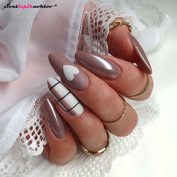 MOLLY NAILS AUTUMN gel lak 62 - Cappuccino