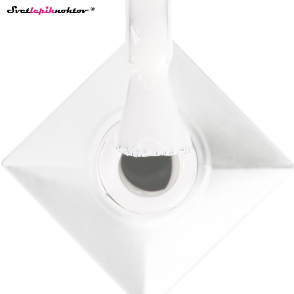 MOLLY NAILS MILKY gel lak 20 - Creamy White