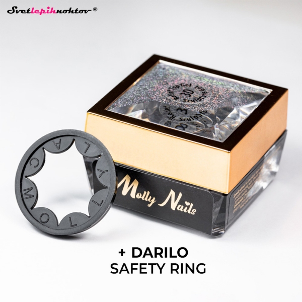 Molly Nails 3D RELIEF top gel