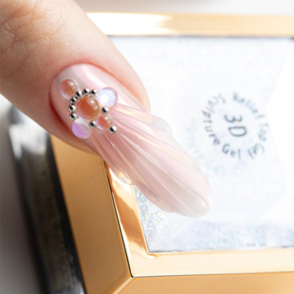 Molly Nails 3D RELIEF top gel