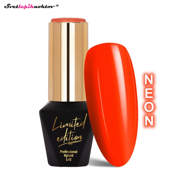 MOLLY NAILS NEON gel lak 480 - Pretty Hot