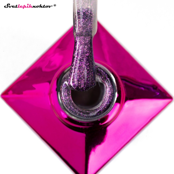 MOLLY NAILS PINK gel lak 500 - Bling!