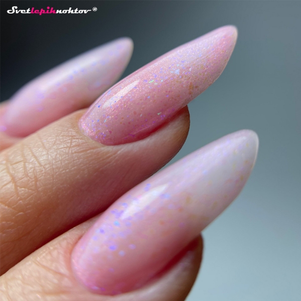 MOLLY NAILS PINK gel lak 594 - Siren Lips