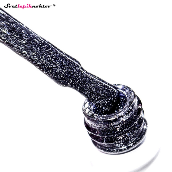 MOLLY NAILS WINTER gel lak 604 - Devil's Night