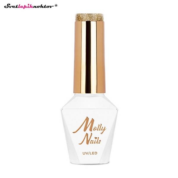 MOLLY NAILS WINTER gel lak 611 - Honeywood