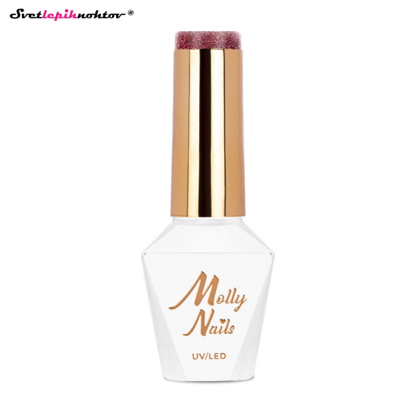 MOLLY NAILS WINTER gel lak 613 - First Love