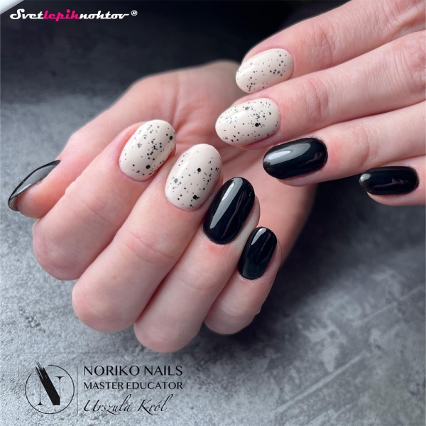 NORIKO NAILS gel lak 031 - Pitch Black