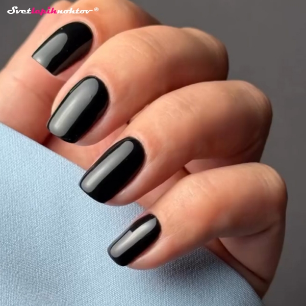NORIKO NAILS gel lak 031 - Pitch Black