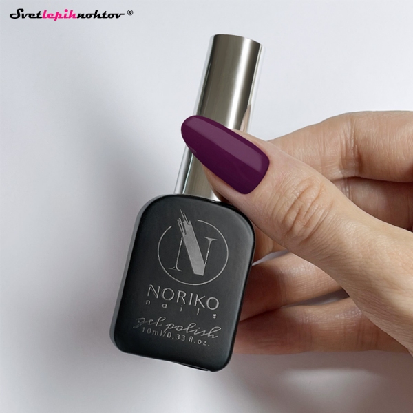 NORIKO NAILS gel lak 072 - Plum Rum
