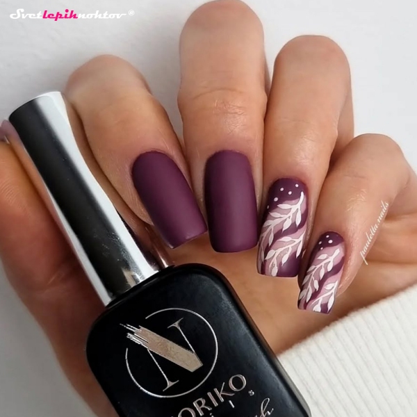 NORIKO NAILS gel lak 072 - Plum Rum