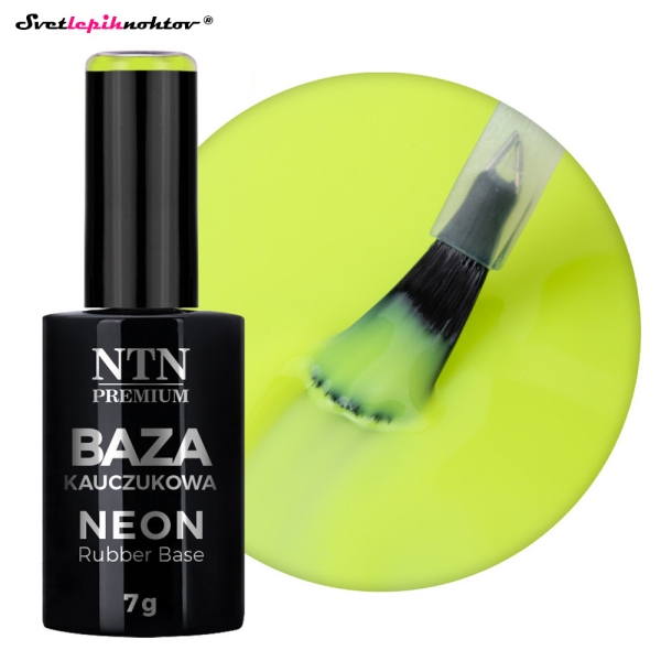NTN NEON Rubber Base - PEAR YELLOW