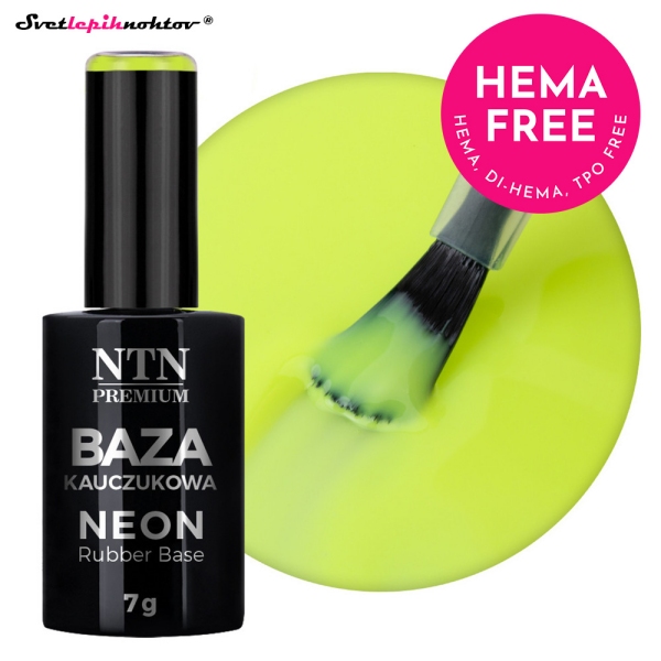 NTN NEON Rubber Base - PEAR YELLOW