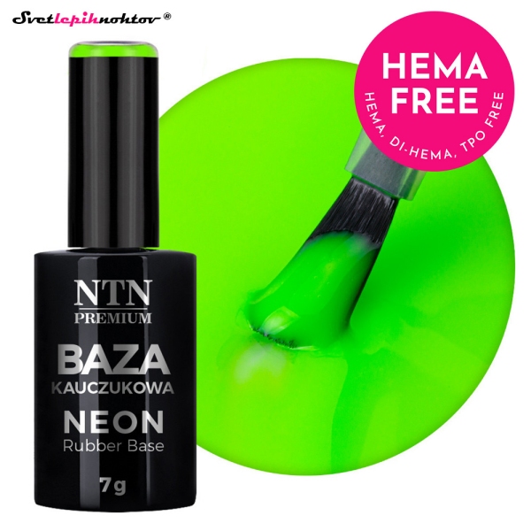 NTN NEON Rubber Base - ELECTRIC GREEN