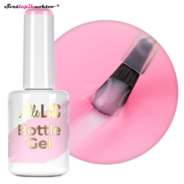 ALLELAC BOTTLE GEL - Candy Pink