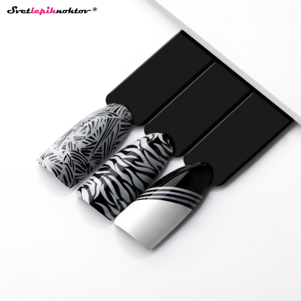 STAMPING LAK 7ml - BELA, lak za stamping oz. žigosanje