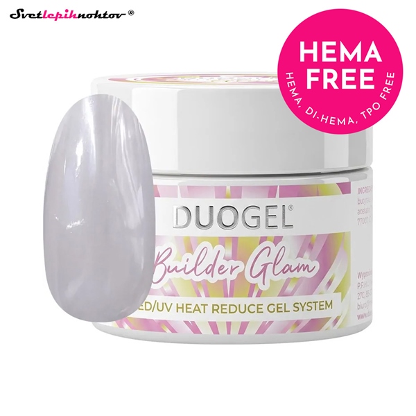 DUOGEL BUILDER GLAM - 01 WHITE