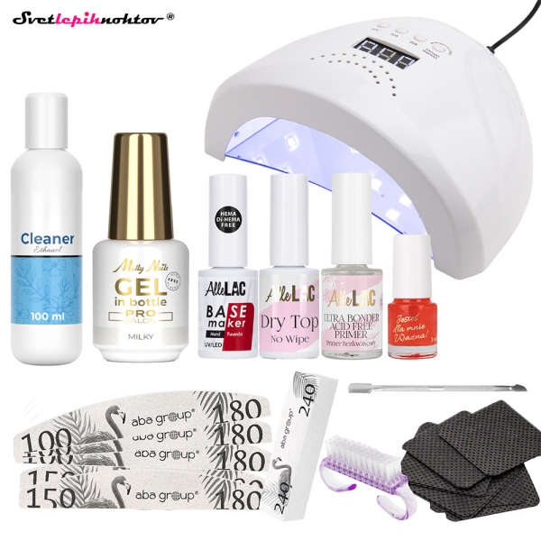 GEL IN BOTTLE komplet