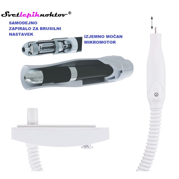 Brusilni aparat Promed 4040, profesionalni električni brusilni aparat s sesalnim sistemom