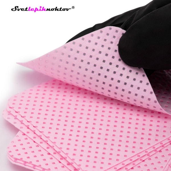 Tanke, bombažne blazinice za brisanje, roza, 540 kom