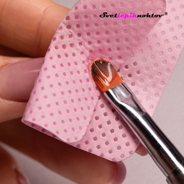 Tanke, bombažne blazinice za brisanje, roza, 540 kom