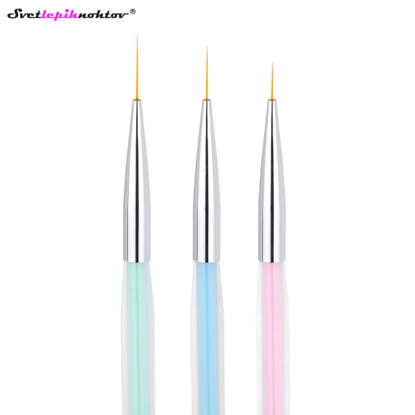 SET čopičev za NAILART - COLOR
