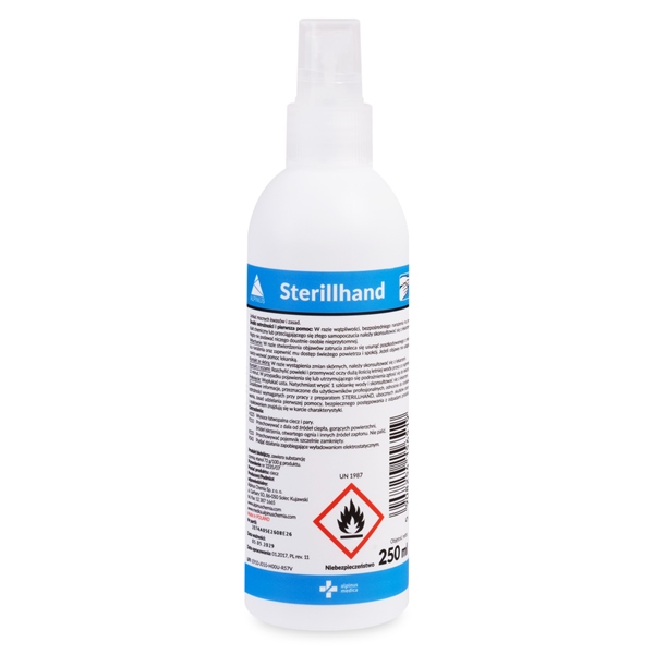 Alkoholni antiseptik za kožo, 250 ml, Sterillhand
