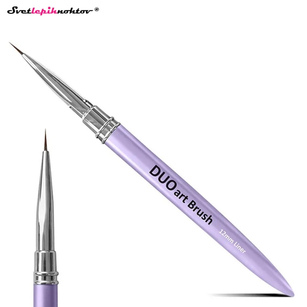 SET čopičev za NAILART - DUOART