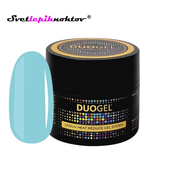 DUOGEL COLOR builder gel - Clear Turquoise 06 