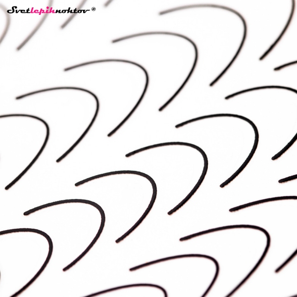 FRENCH Nalepke za nohte - BLACK LINE