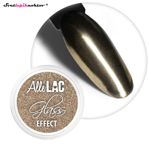 Glass Effect chrome prah - Gold