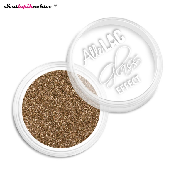 Glass Effect chrome prah - Gold