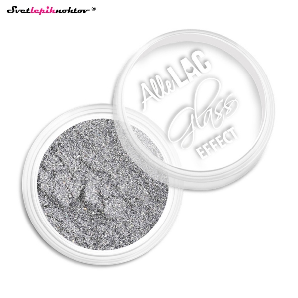 Glass Effect chrome prah - Silver