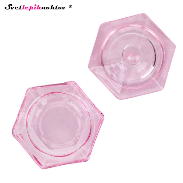 Kozarček za akrilno in poliakrilno tekočino - roza