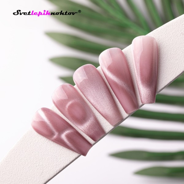 Molly Nails Cat Eye trajni lak za nohte, 8 g, št. 161